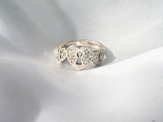 Silver Heart Ring