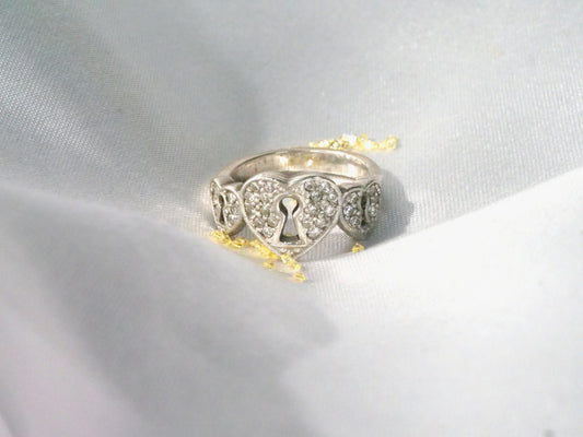Silver Heart Ring