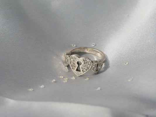 Silver Heart Ring