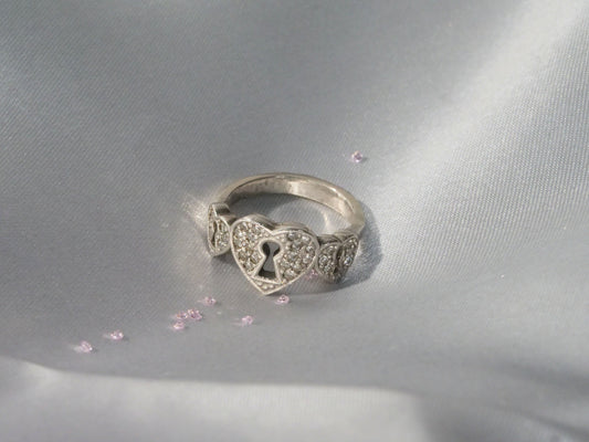Silver Heart Ring