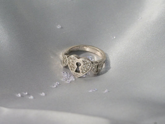 Silver Heart Ring
