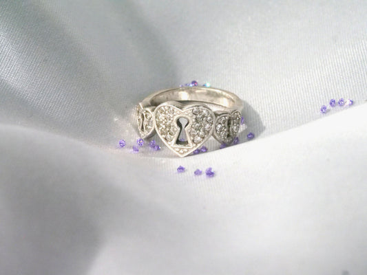 Silver Heart Ring