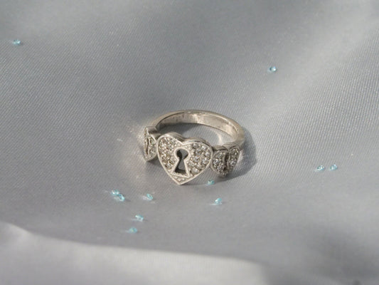 Silver Heart Ring
