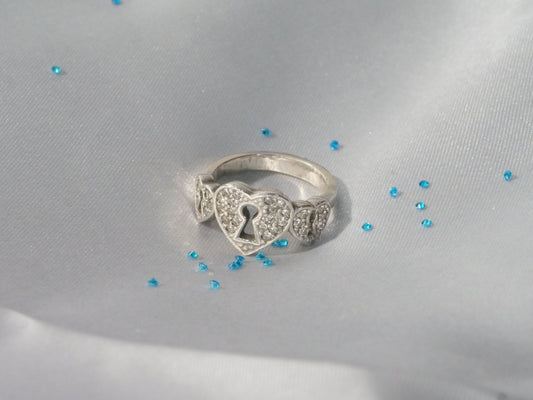 Silver Heart Ring